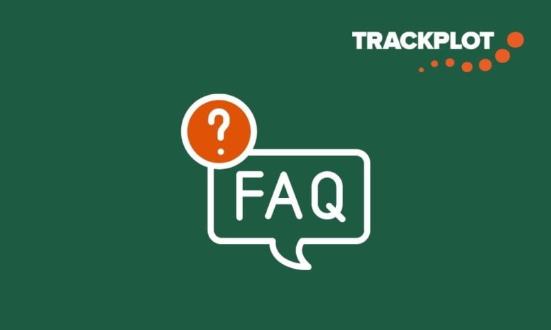 Icon depicting Trackplot's Frequently Asked Questions (FAQs) in Resources section.